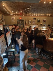 Roosevelt Road Corridor Plan open house at FitzGerald's in November 2025