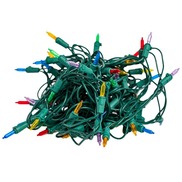 Holiday lights for recycling