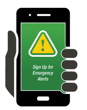 Sign up for emergency alerts 2