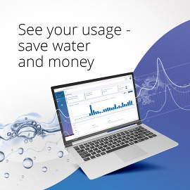 Water customer portal graphic