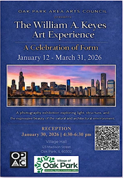 William A. Keyes Art Experience reception flyer