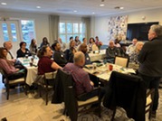 Chamber of Commerce new buiness breakfast at Belmont Village on Feb. 19, 2026