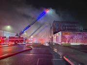 The Oak Park Fire Department suppresses fire on 1200 block of N. Taylor Ave.