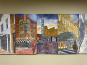 Mural by Peter Eastwood in the Economic Vitality Office