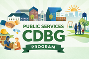 CDBG public services graphic