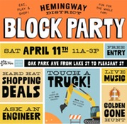Hemingway Block Party promotional graphic