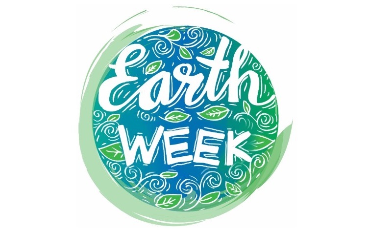 Earth Week illustrated graphic