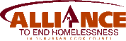 Alliance to End Homelessness logo