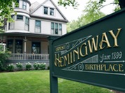 Exterior of Hemingway Birthplace on Oak Park Avenue