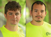 Forestry Technician Will Nash and Water & Sewer Worker Nic Motter