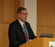 John Melaniphy speaks at the Mid-America Real Estate  Corporation's annual broker's meeting