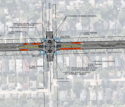 Screenshot of Ridgeland Avenue resurfacing public exhibit