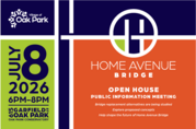 Home Avenue Bridge open house info graphic