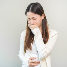 Sick woman