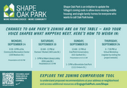 Shape Oak Park postcard page 1
