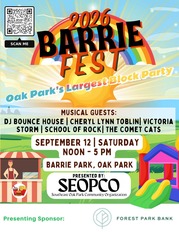 BarrieFest 2026 infographic