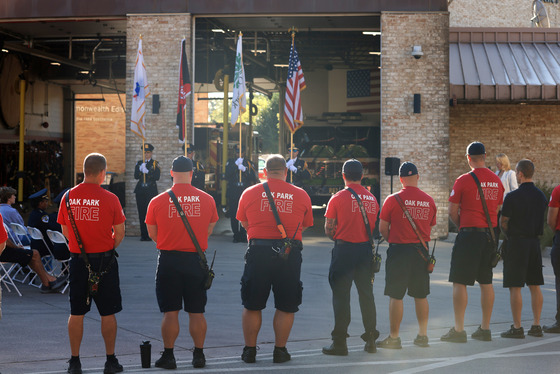 September 11 ceremony marking 25th anniversary at main Fire Station on Sept. 11, 2026