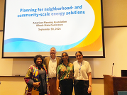 Alina Dekirmenjian at the American Planning Association Illinois State Conference