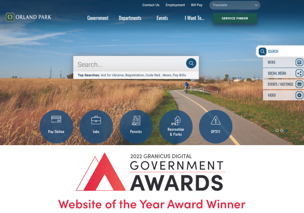 New website of the year