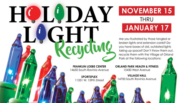 holiday lights recycling