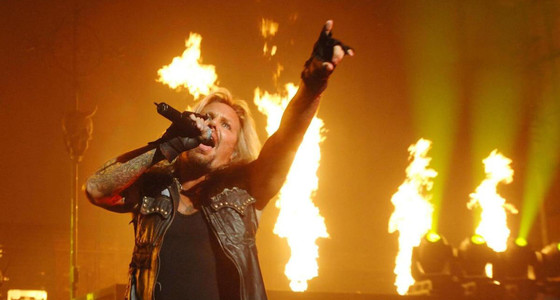 Vince Neil on stage