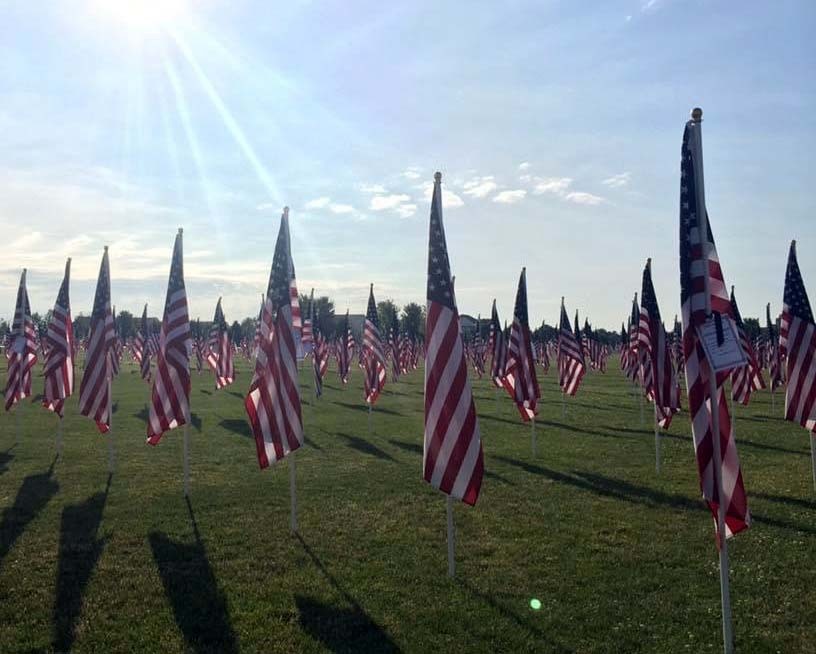 Healing Field flags