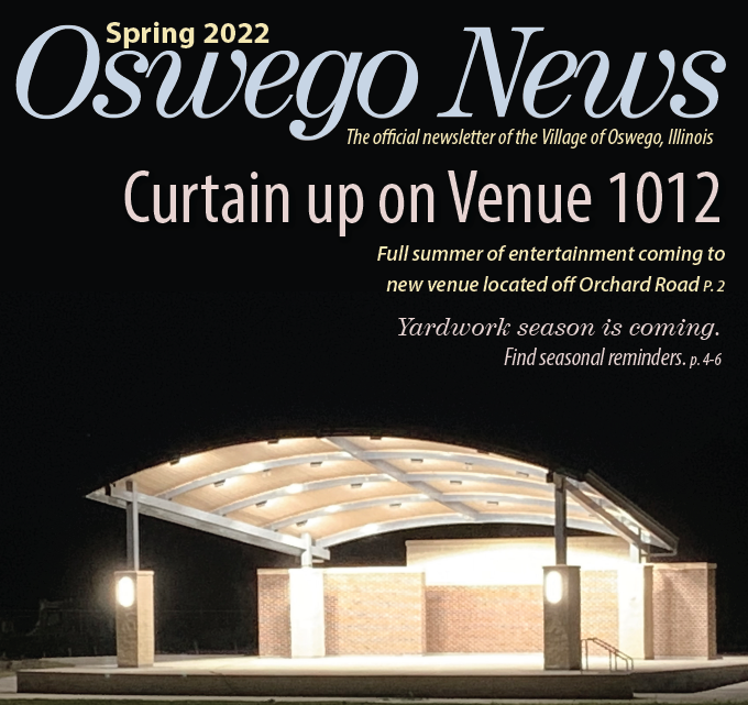 Spring 2022 Oswego News print newsletter cover photo