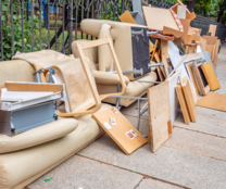 garbage collection with furniture