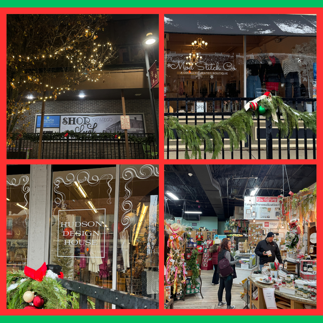 Shop local collage december 2024 