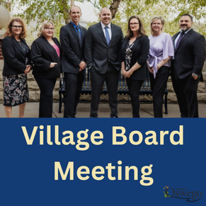 village board meeting