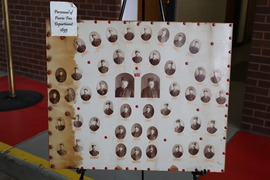 A composite of the 1895 Peoria Fire Department personnel.