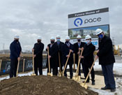 Pace Bus Facility Groundbreaking
