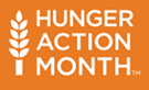 Hunger Action Month Logo