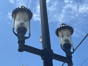 Two streetlights