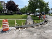 Street Improvement Program Curb and Sidewalk Work