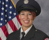 Firefighter Paramedic Megan Funk's headshot.