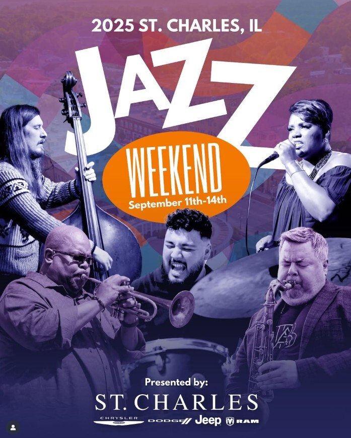 Jazz musicians playing various instruments.