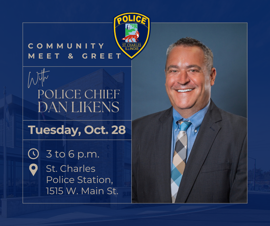 Chief Dan Likens Meet & Greet Invitation