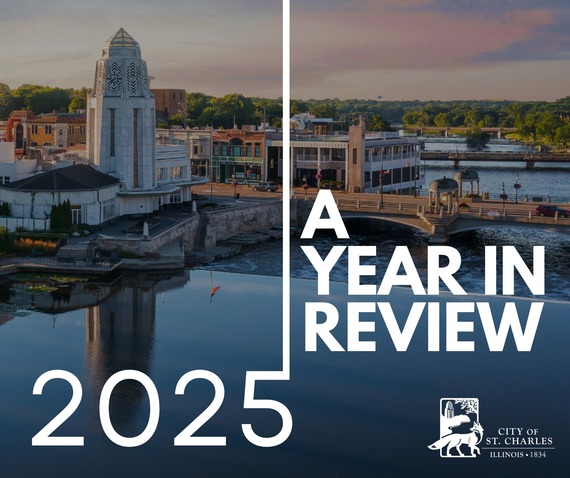 A waterfront view of the Municipal building.