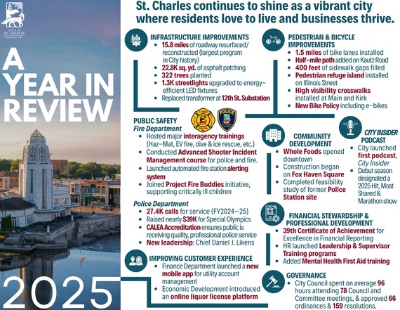 graphic of the highlights of 2025