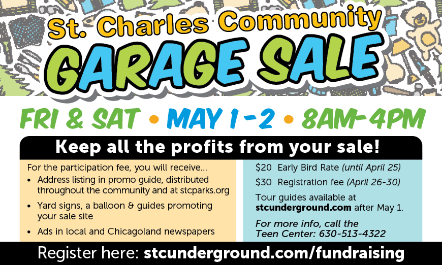 Community Garage Sale flyer
