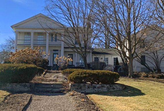 A home in the historic district in St. Charles that belonged to the City's first mayor.