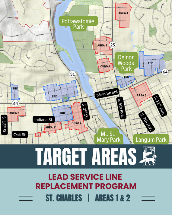 A map with outlined areas will work will begin.