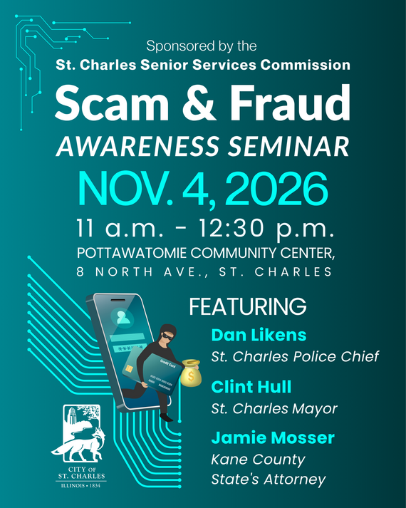 A graphic with a teal background and the names of speakers who will attend the seminar.