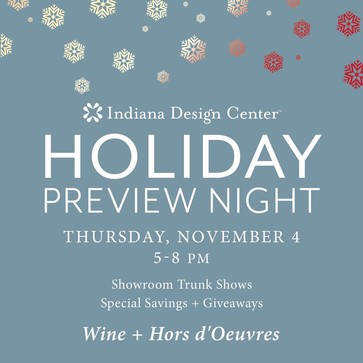 Indiana Design Center holiday preview