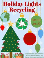 Holiday Lights Recycling