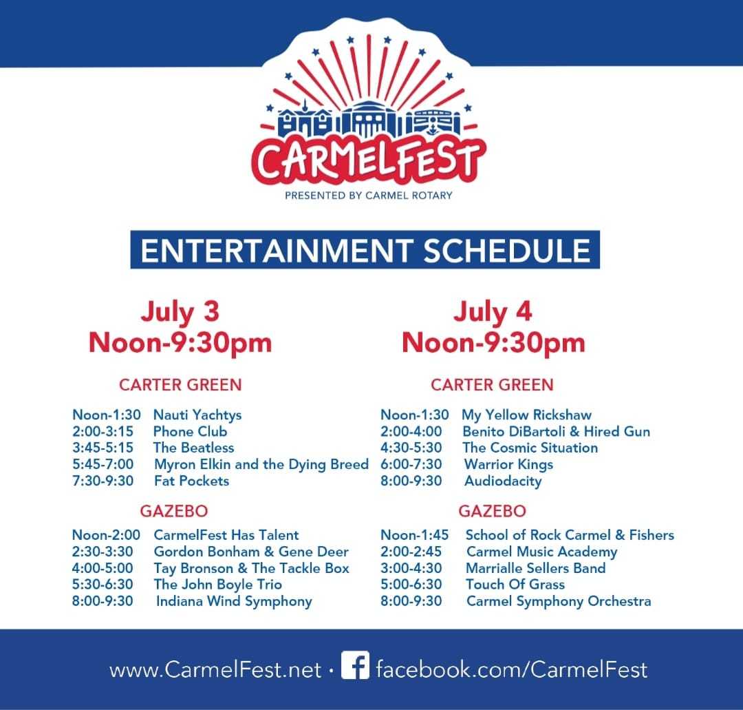 CarmelFest Events
