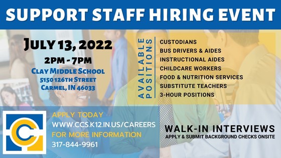 CCS Hiring Event