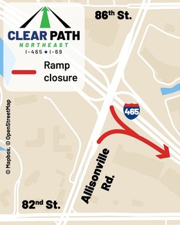 I-465 Ramp Closures
