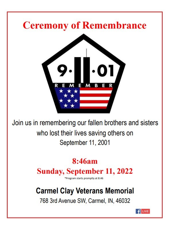 9/11 Ceremony of Remembrance